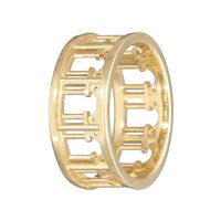 Vicenza - Piazzetta Palladio 2 - Ringe Loving Palladio  2D in Gelbgold 20G-X-15 SERLIANA - 20G-X-15 SERLIANA